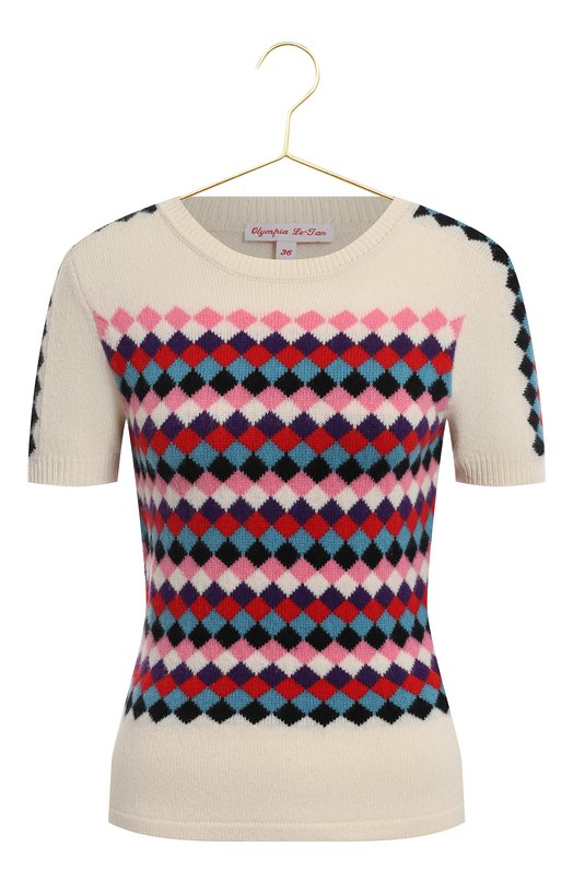 Шерстяной кардиган и пуловер | Olympia Le-Tan | Разноцветный - 4