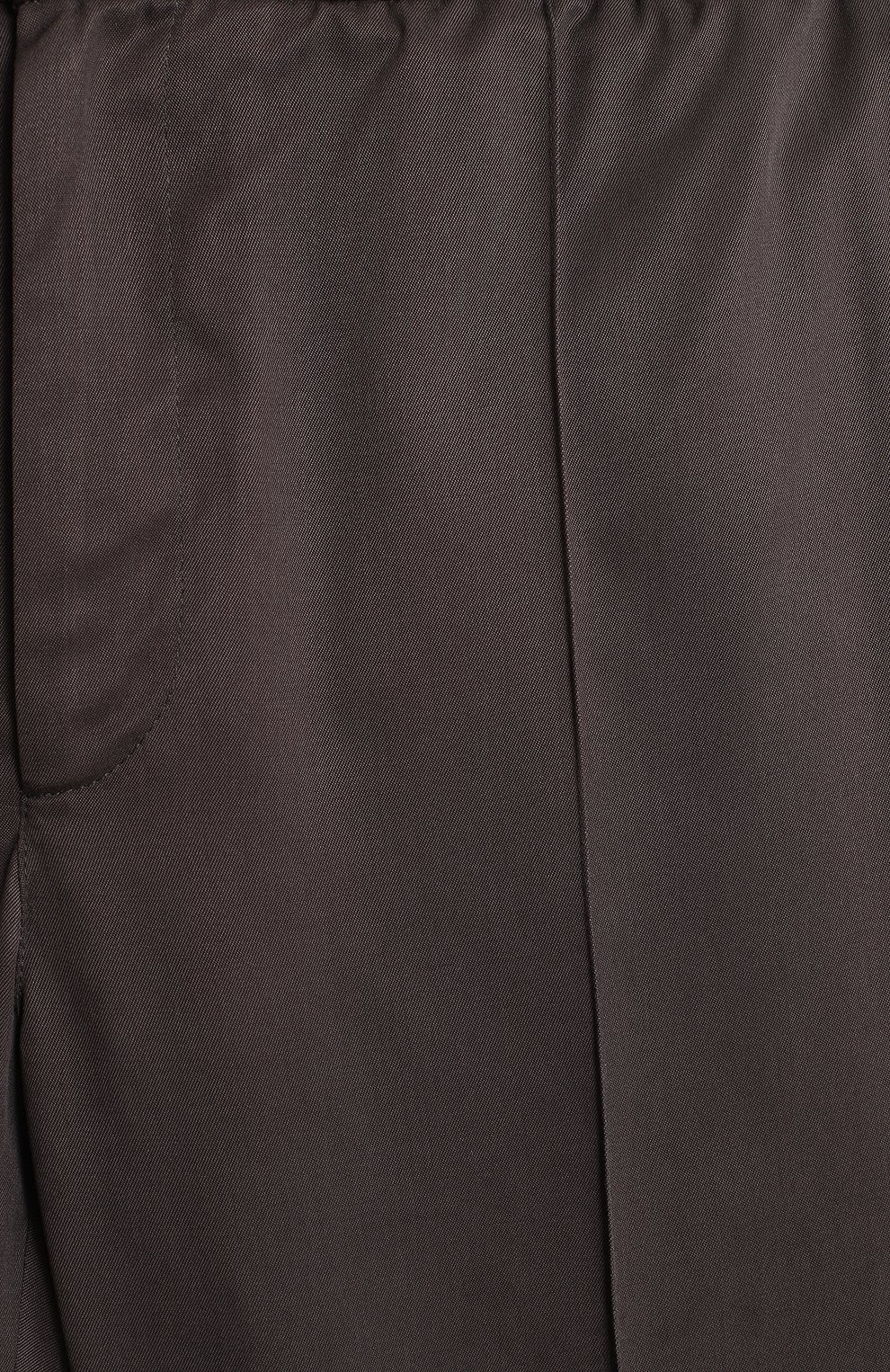 Шелковые брюки | Brioni | Серый - 4