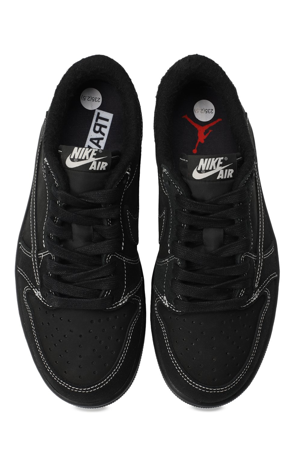 Кеды Air Jordan 1 Low OG SP «Travis Scott Black Phantom» | Nike | Чёрный - 2