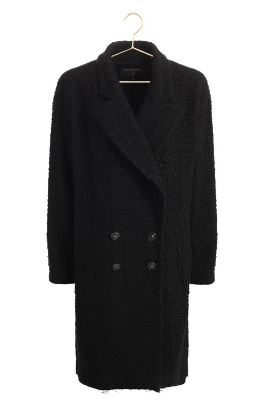 Хлопковое пальто | Chanel | Чёрный - 1