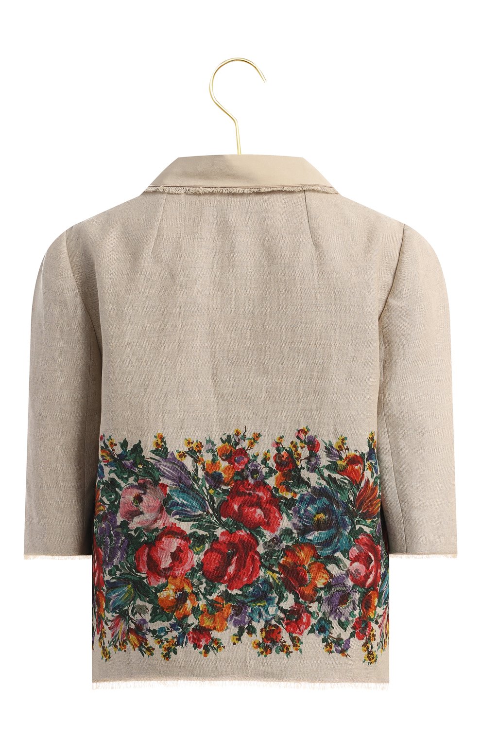 Костюм изо льна и шелка | Dolce & Gabbana | Разноцветный - 3