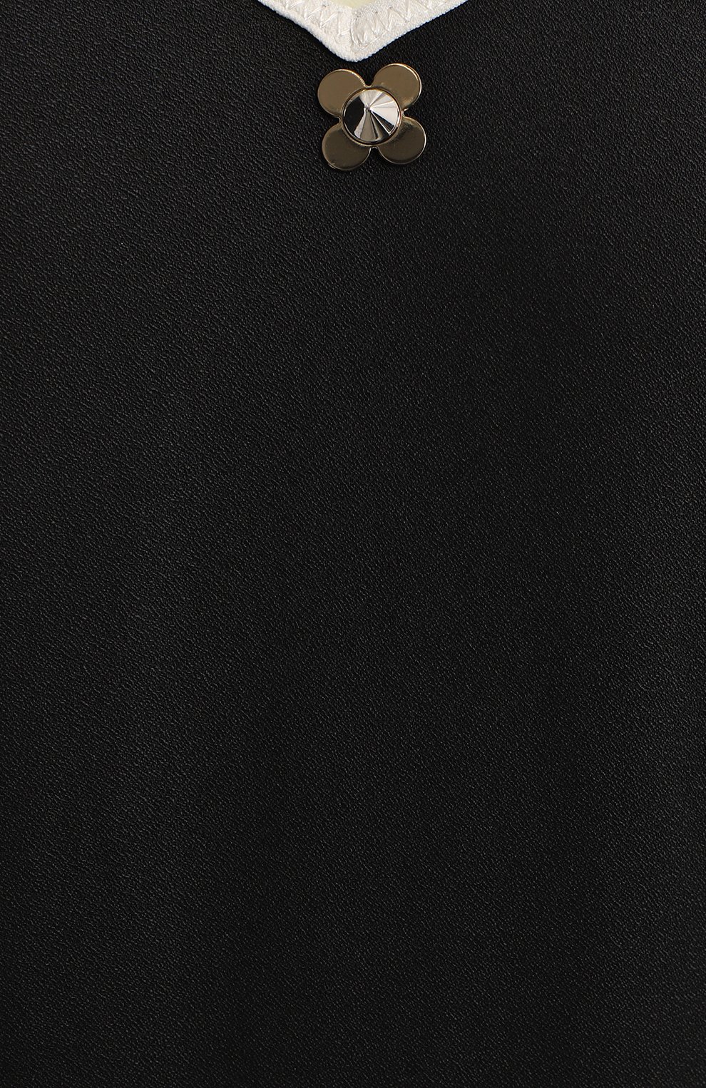 Платье из вискозы | Maria Grazia Severi | Чёрно-белый - 3