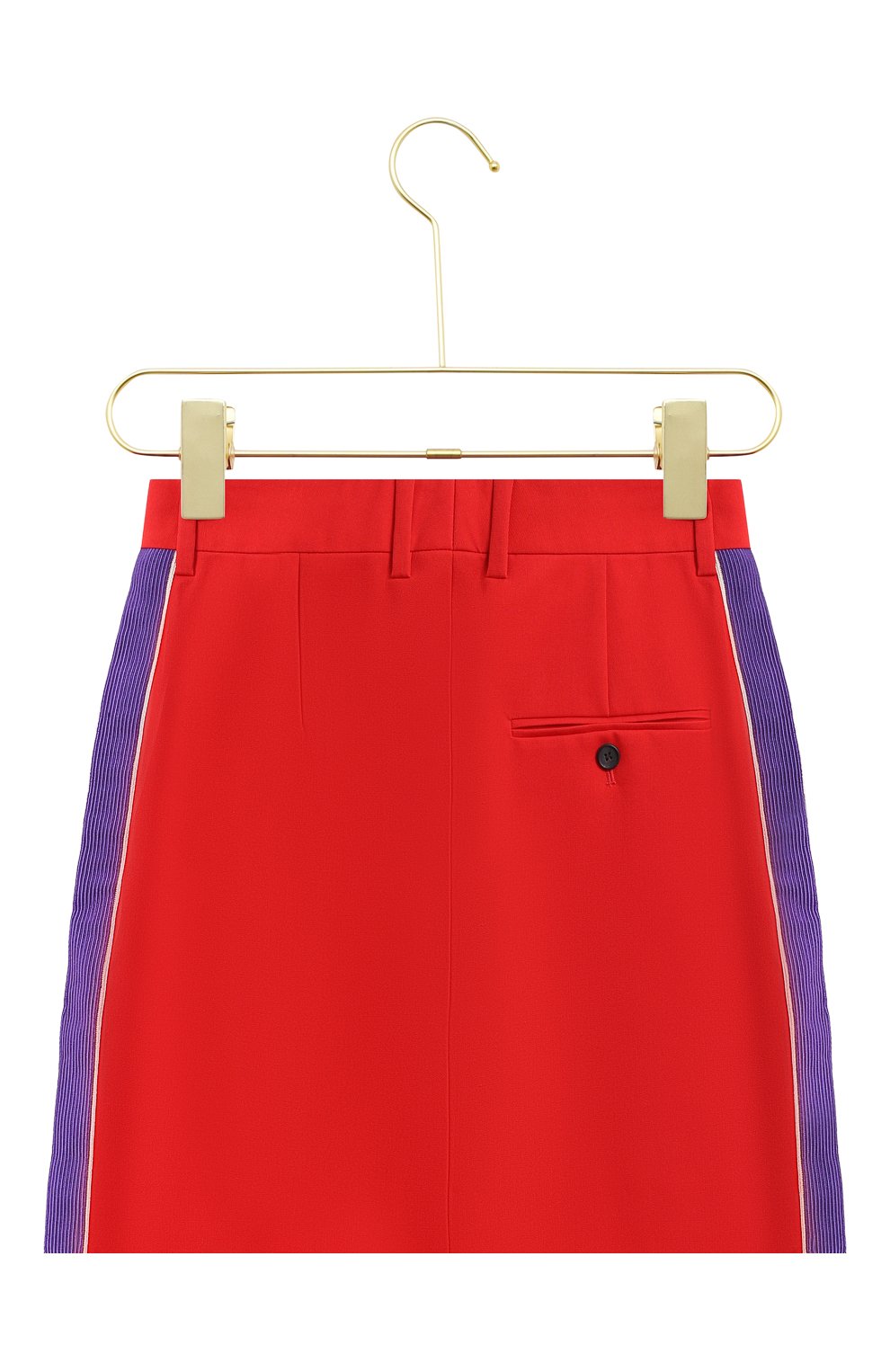 Шерстяная юбка | Calvin Klein | Бордовый - 2