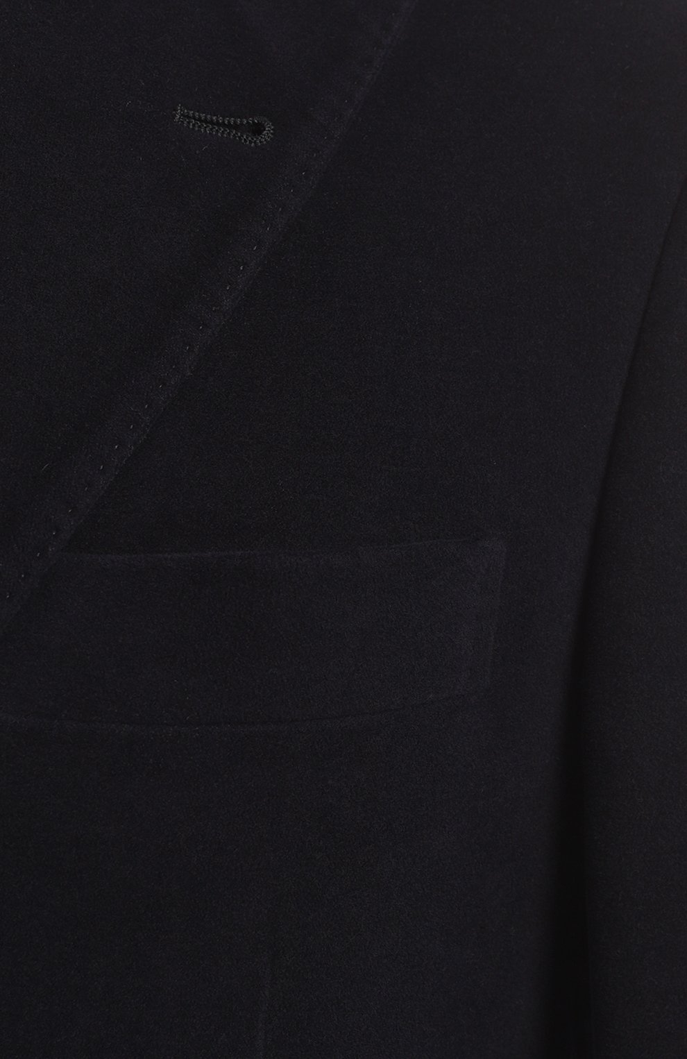 Пиджак из хлопка и кашемира | Brunello Cucinelli | Синий - 3