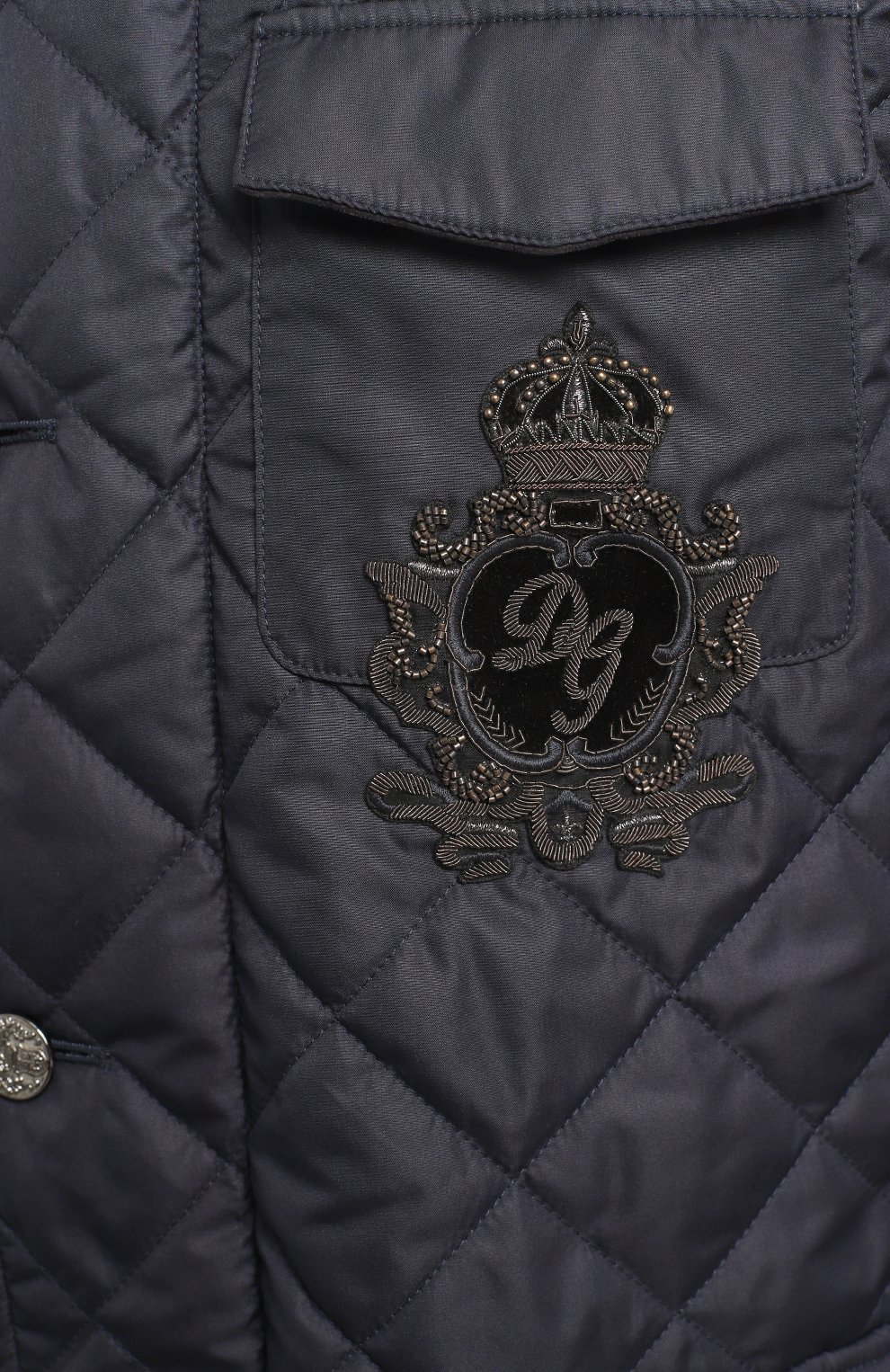 Стеганая куртка | Dolce & Gabbana | Синий - 3