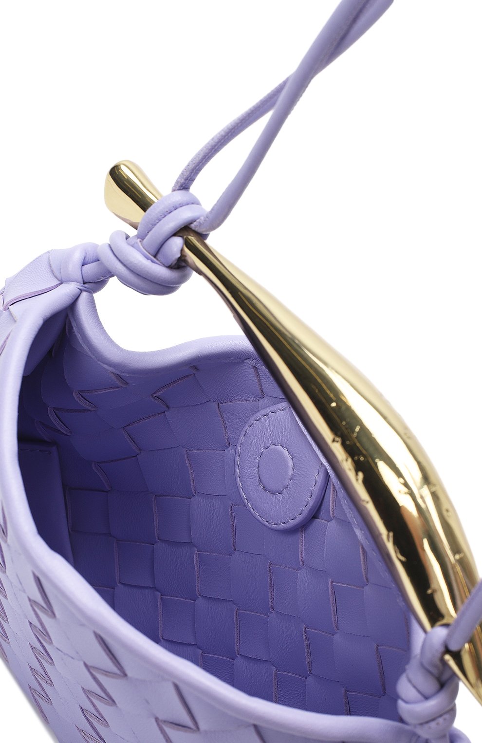 Сумка Mini Sardine | Bottega Veneta | Фиолетовый - 7