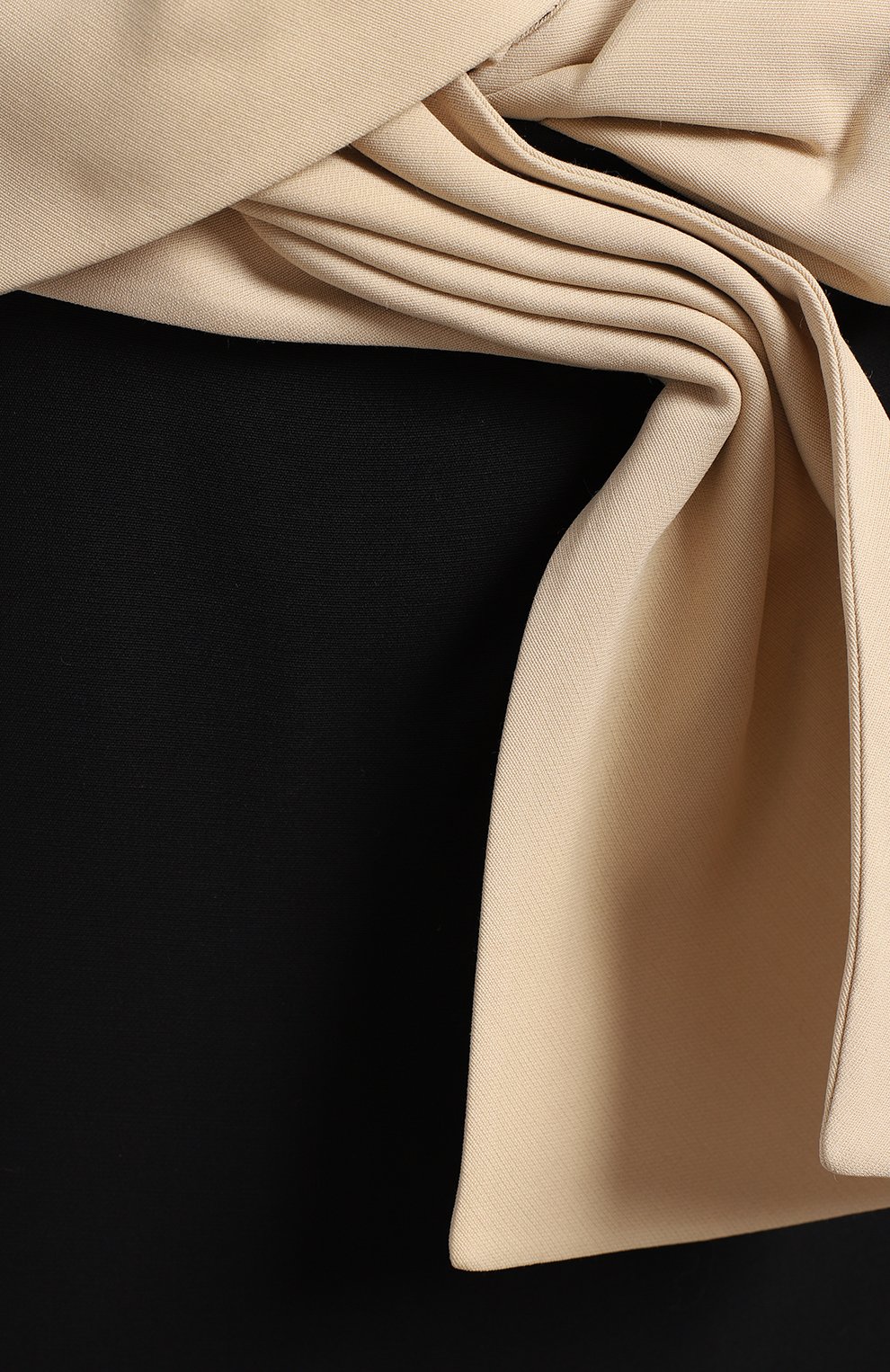 Платье из шелка и шерсти | Dior | Чёрный - 3