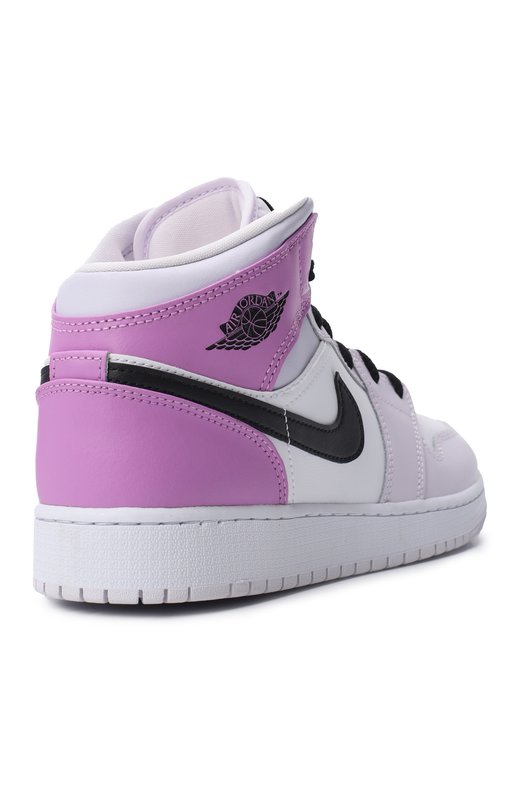 Кеды Air Jordan 1 Mid Barely Grape | Nike | Фиолетовый - 8