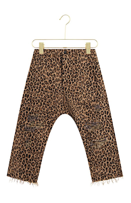 Хлопковые брюки | R13 | Леопардовый - 1