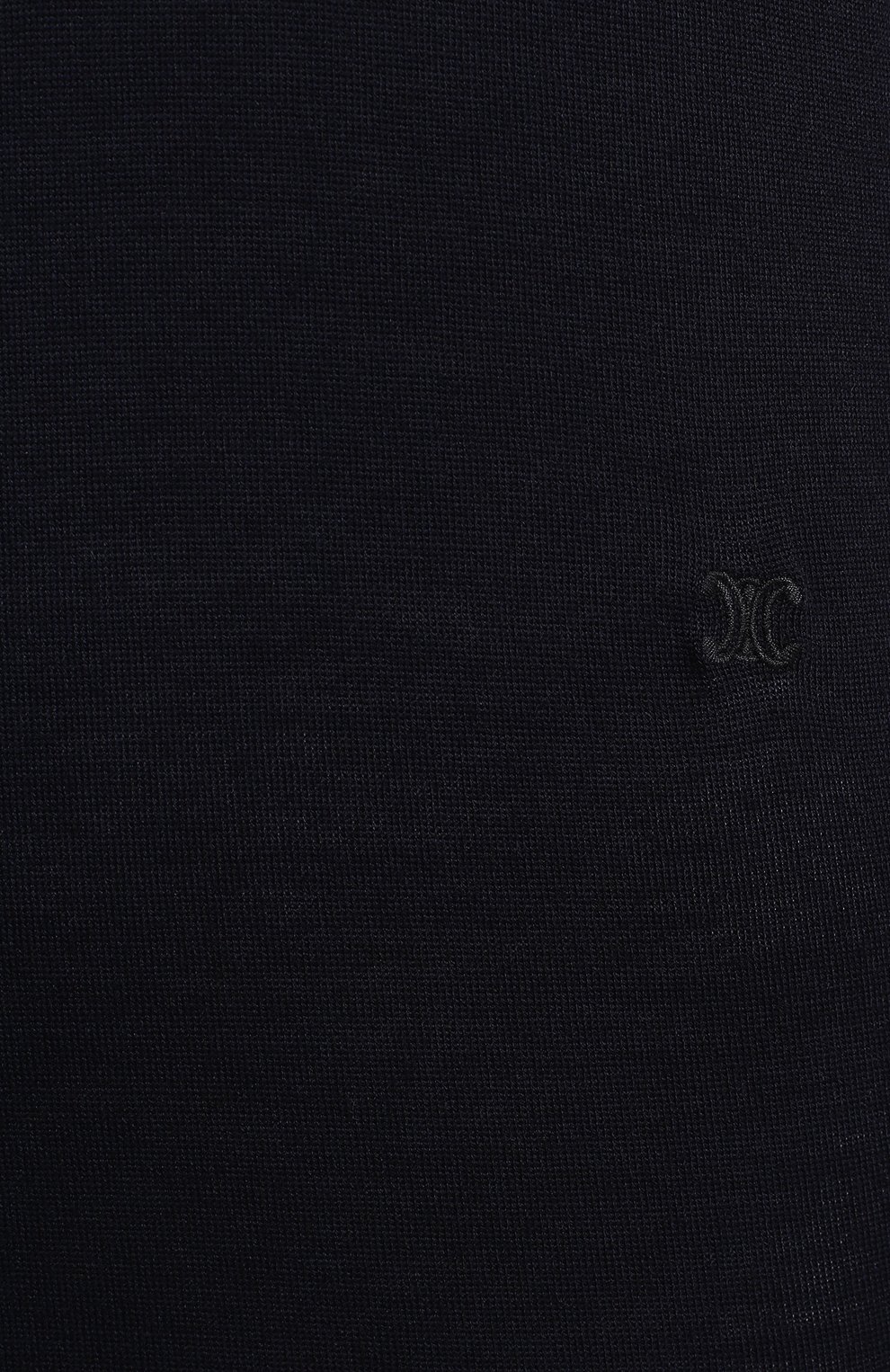 Шерстяной пуловер | Celine | Синий - 3