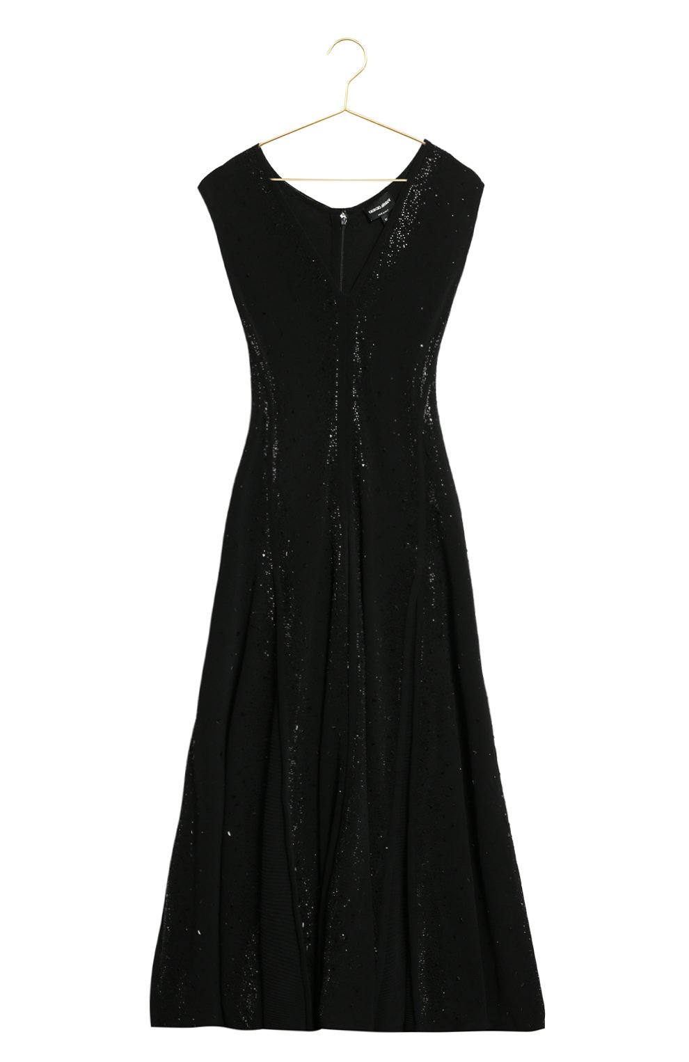 Платье из вискозы | Giorgio Armani | Чёрный - 1