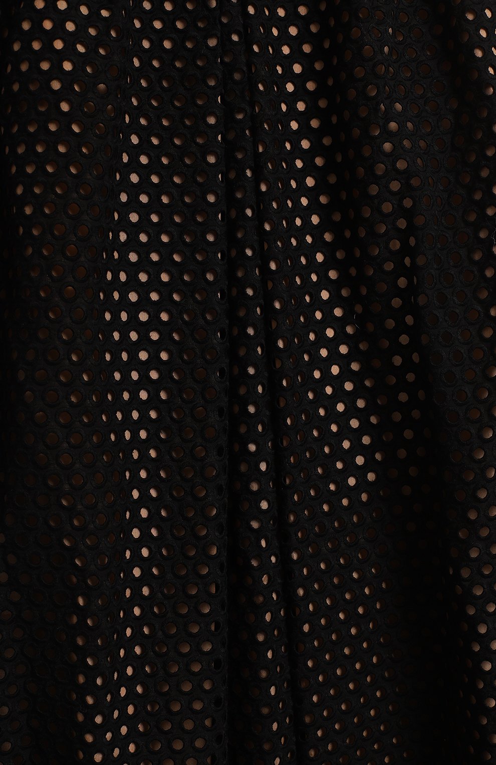 Хлопковая юбка | Michael Kors Collection | Чёрный - 3