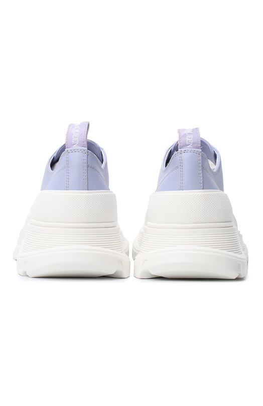 Кожаные ботинки Treadslick | Alexander McQueen | Фиолетовый - 3