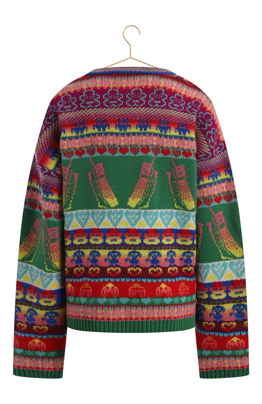 Шерстяной свитер | Stella McCartney | Разноцветный - 2