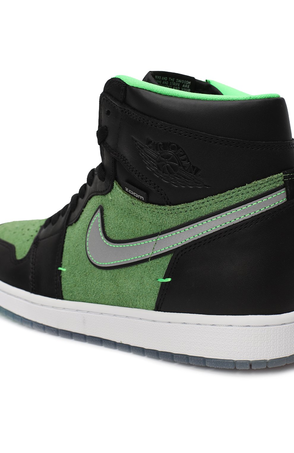Кеды Air Jordan 1 Retro High Zoom Zen Green | Nike | Зелёный - 8