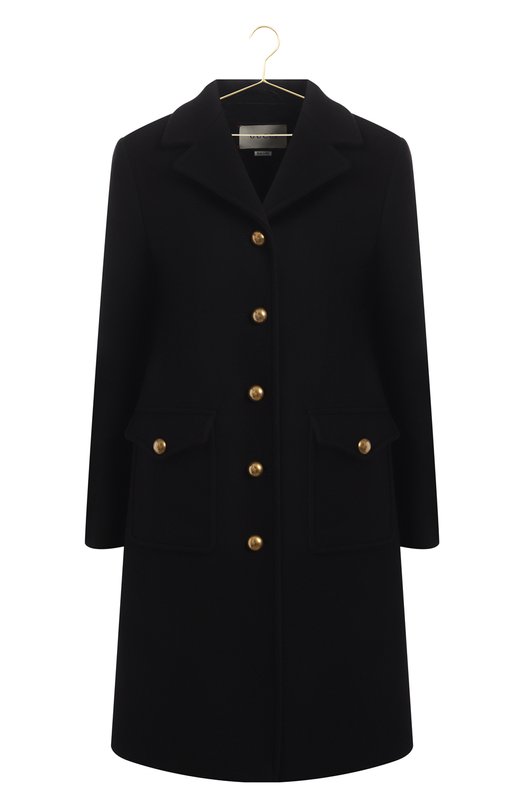 Шерстяное пальто | Gucci | Чёрный - 1
