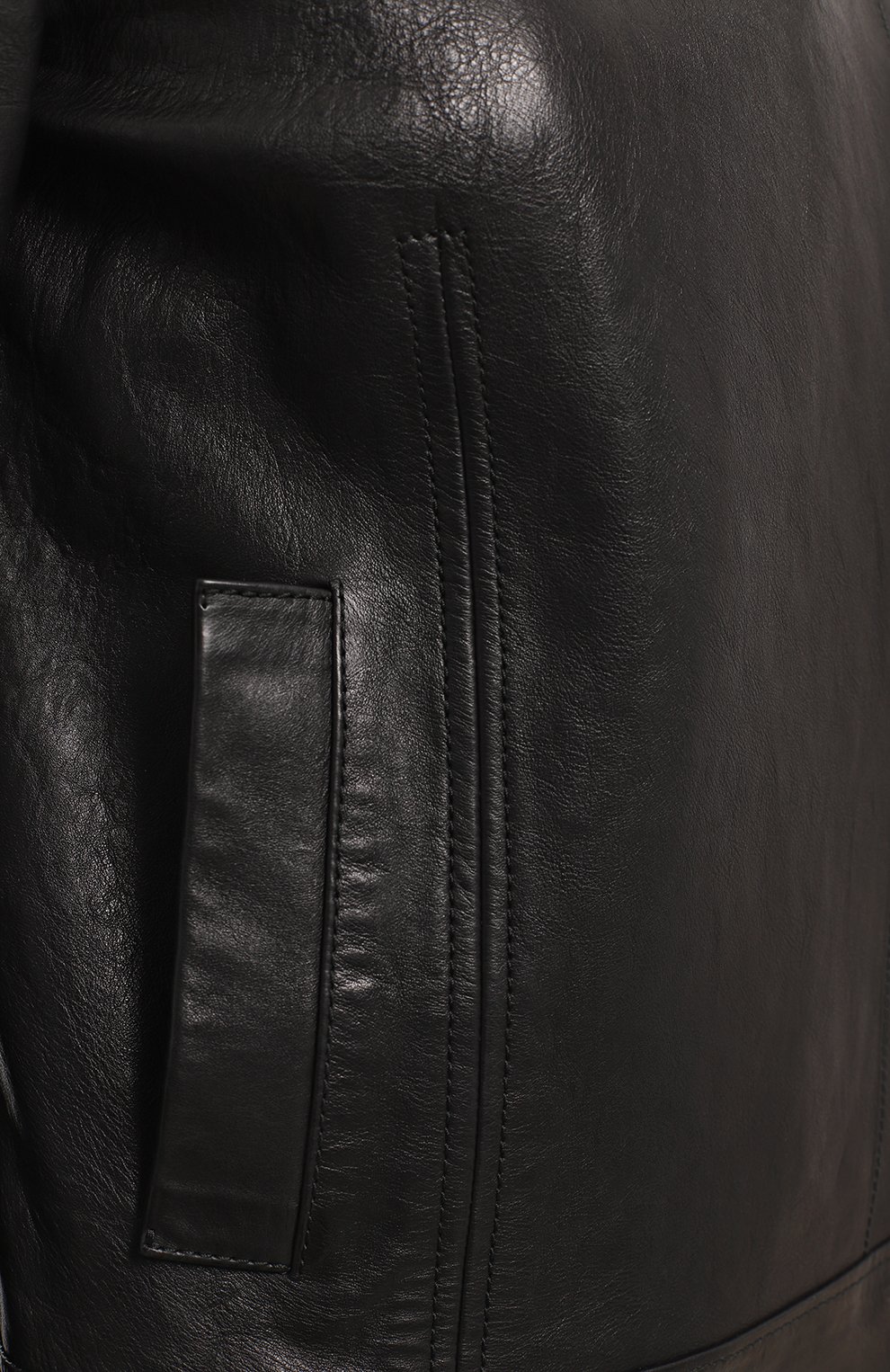 Кожаная куртка | Gucci | Чёрный - 3