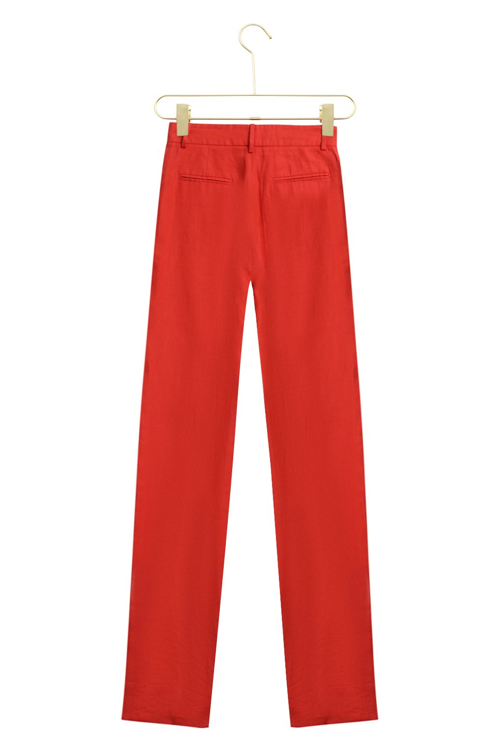 Льняные брюки | Loro Piana | Красный - 2