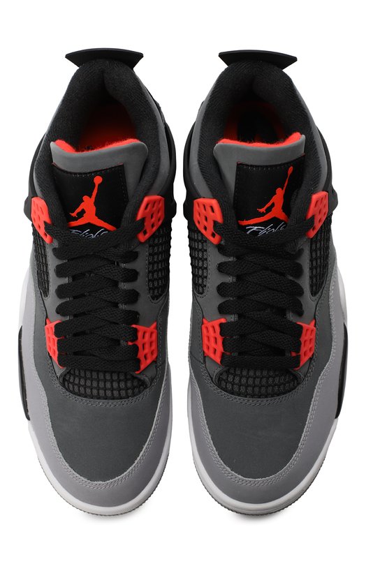 Кроссовки Air Jordan 4 Retro Infrared | Nike | Серый - 2