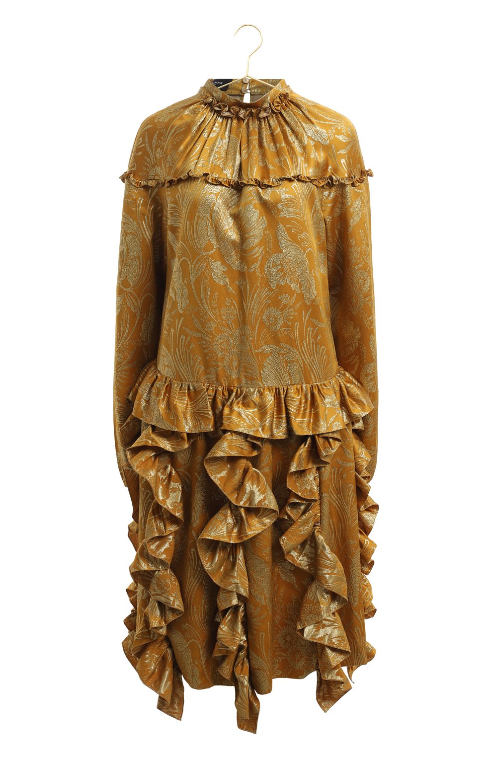 Шелковое платье | Rochas | Золотой - 1