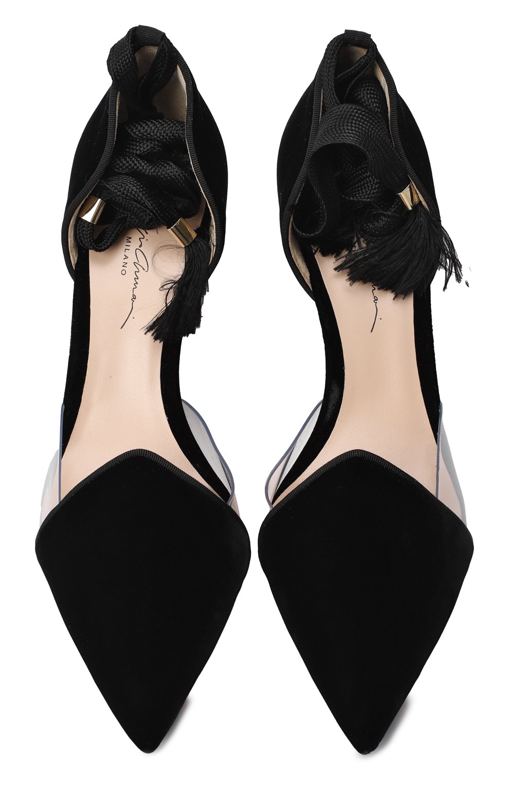 Текстильные туфли Aisha | Giorgio Armani | Чёрный - 2