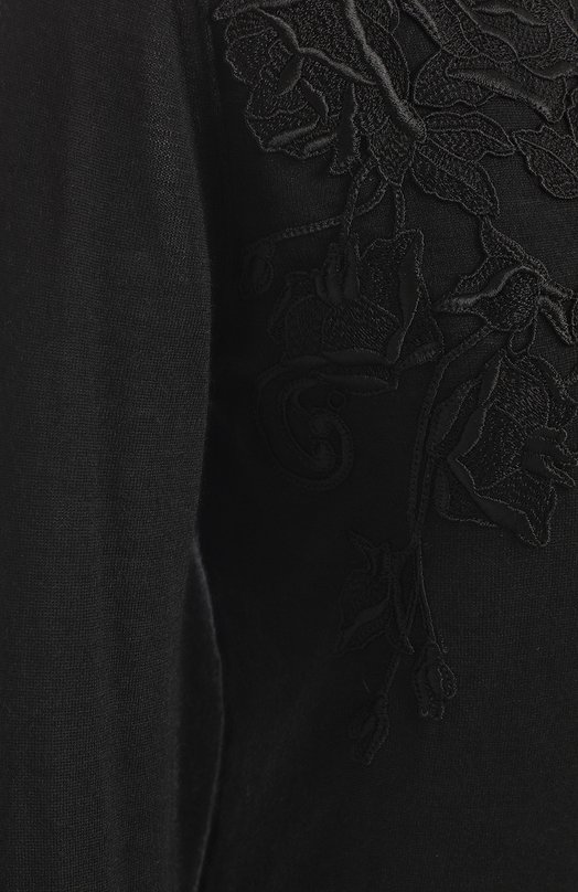 Кашемировый кардиган | Dolce & Gabbana | Чёрный - 3