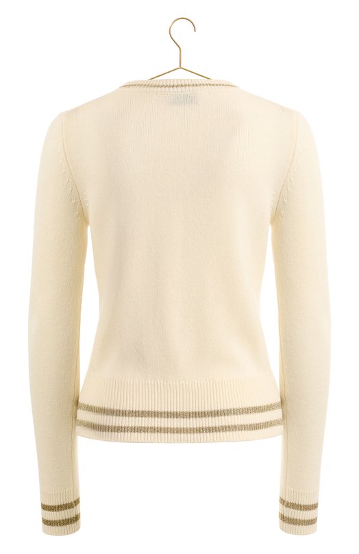 Пуловер из шерсти и кашемира | Moncler | Кремовый - 2