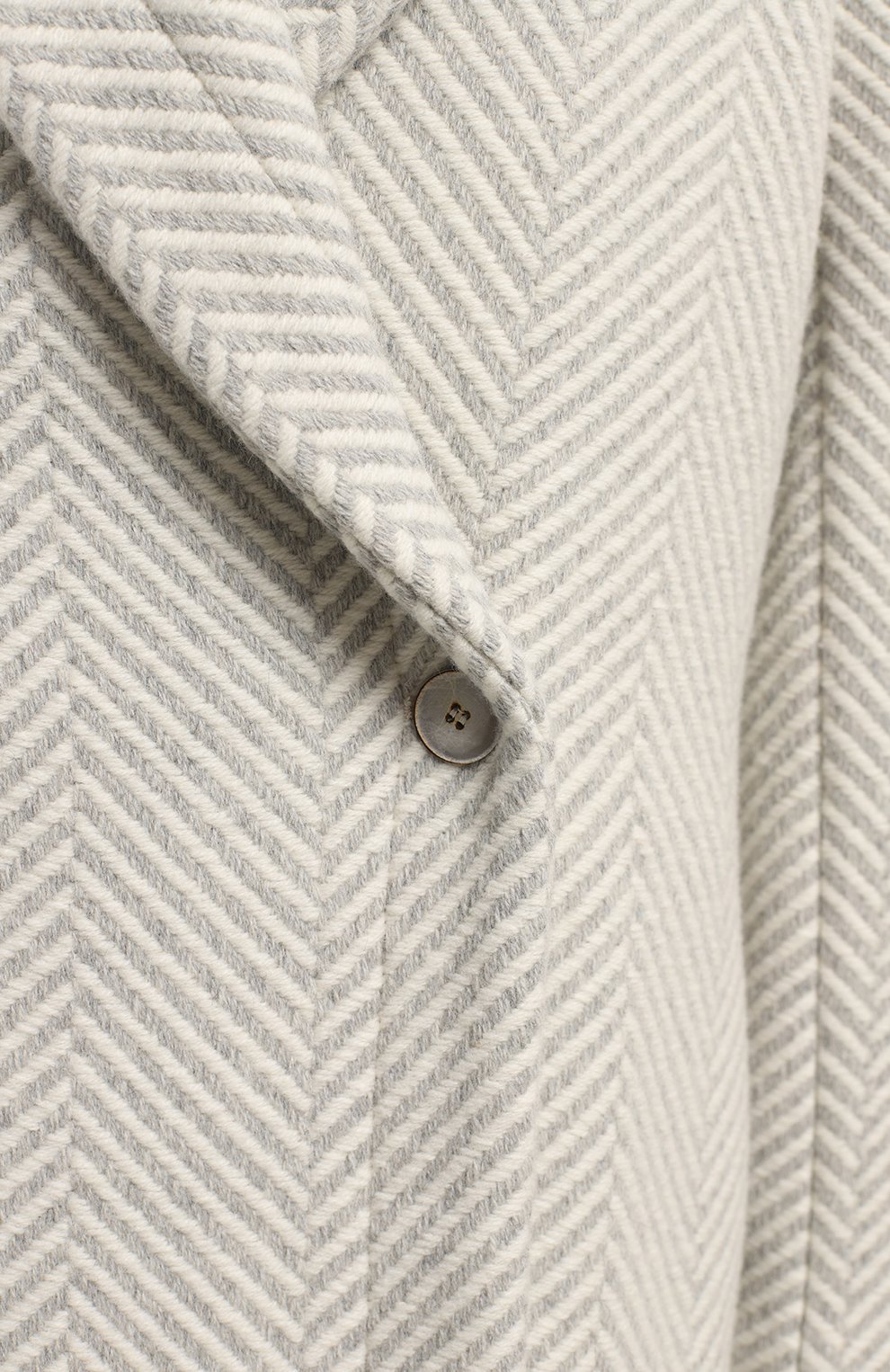 Шерстяное пальто | Antonelli Firenze | Серый - 3
