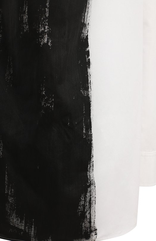 Хлопковая блузка | Yohji Yamamoto | Белый - 3