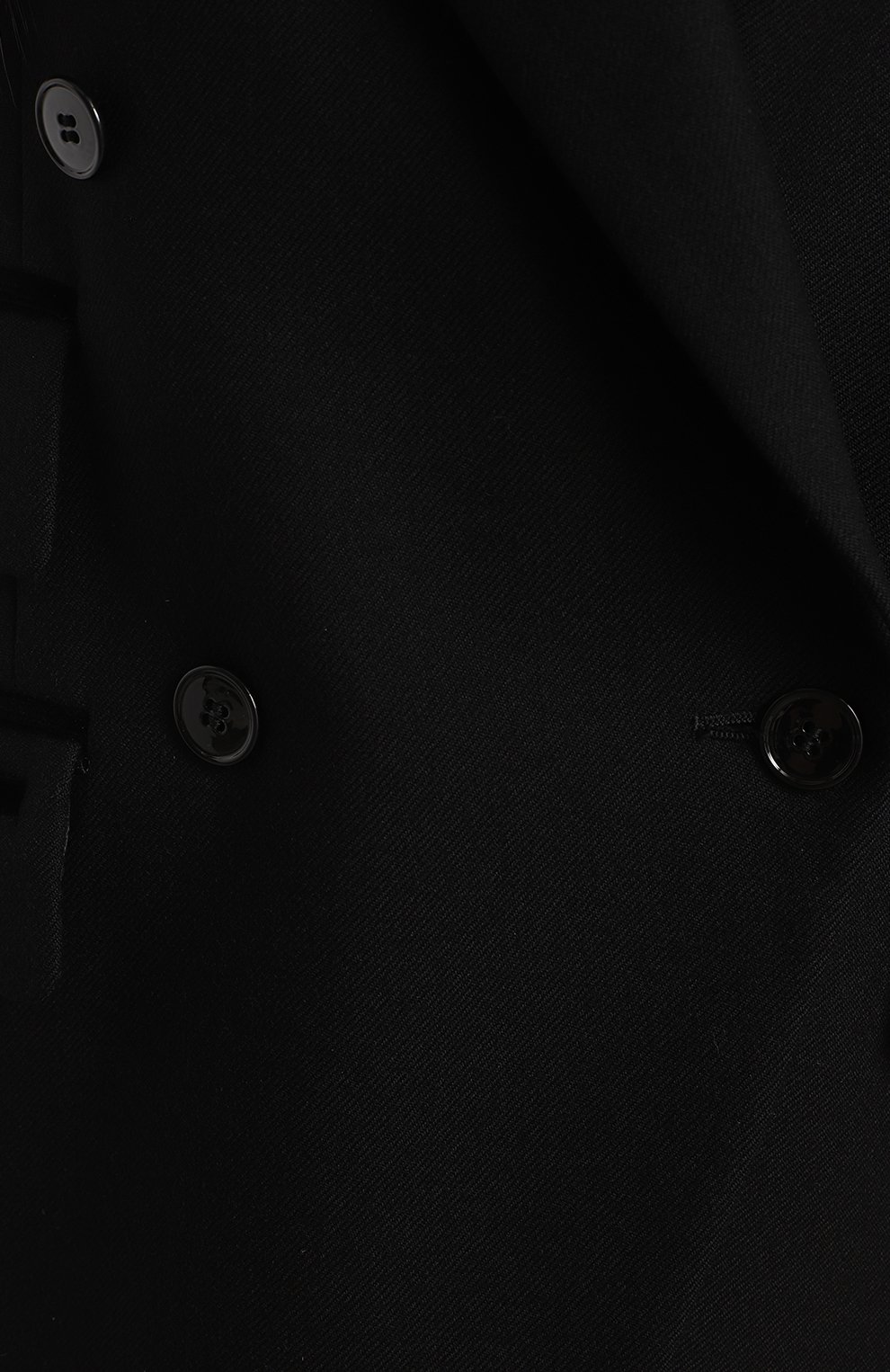 Шерстяной жилет с меховой отделкой | Dolce & Gabbana | Чёрный - 3