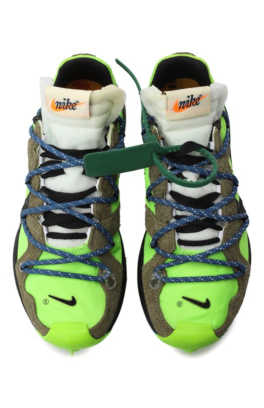 Кроссовки Off-White x Nike Zoom Terra Kiger 5 Electric Green | Nike | Зелёный - 2