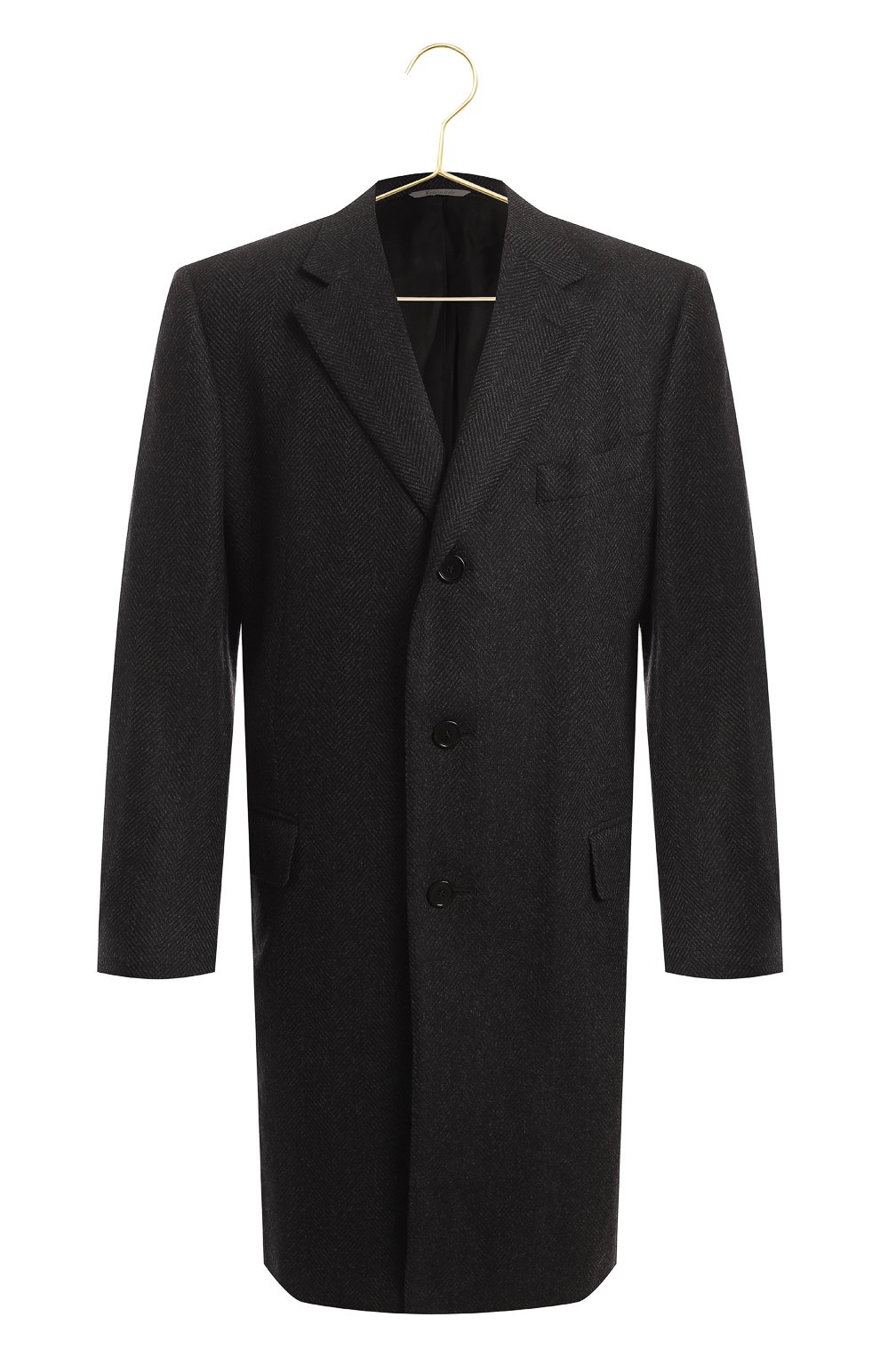 Пальто из шерсти и кашемира | Canali | Серый - 1