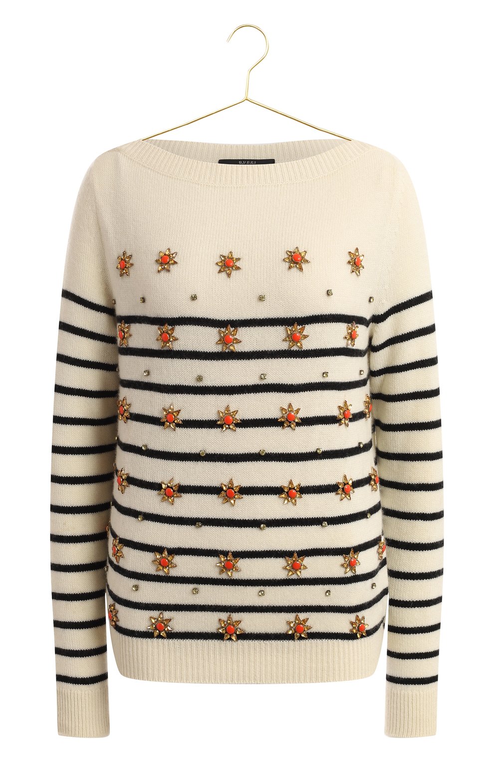 Кашемировый пуловер | Gucci | Кремовый - 1