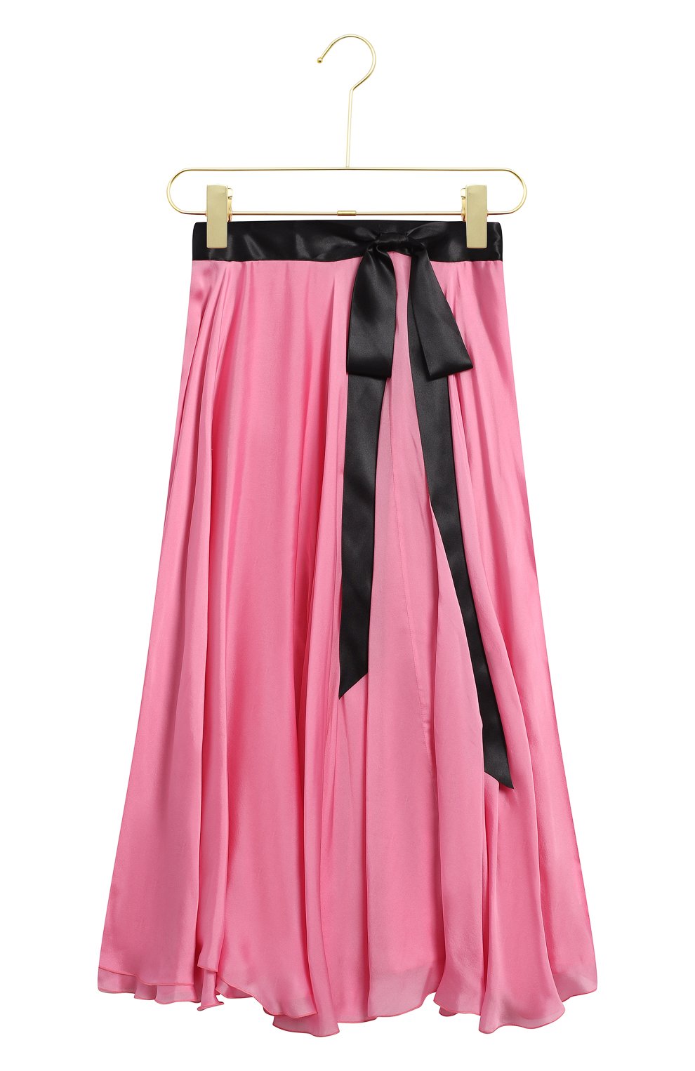 Шелковая юбка | Alexandre Vauthier | Розовый - 1