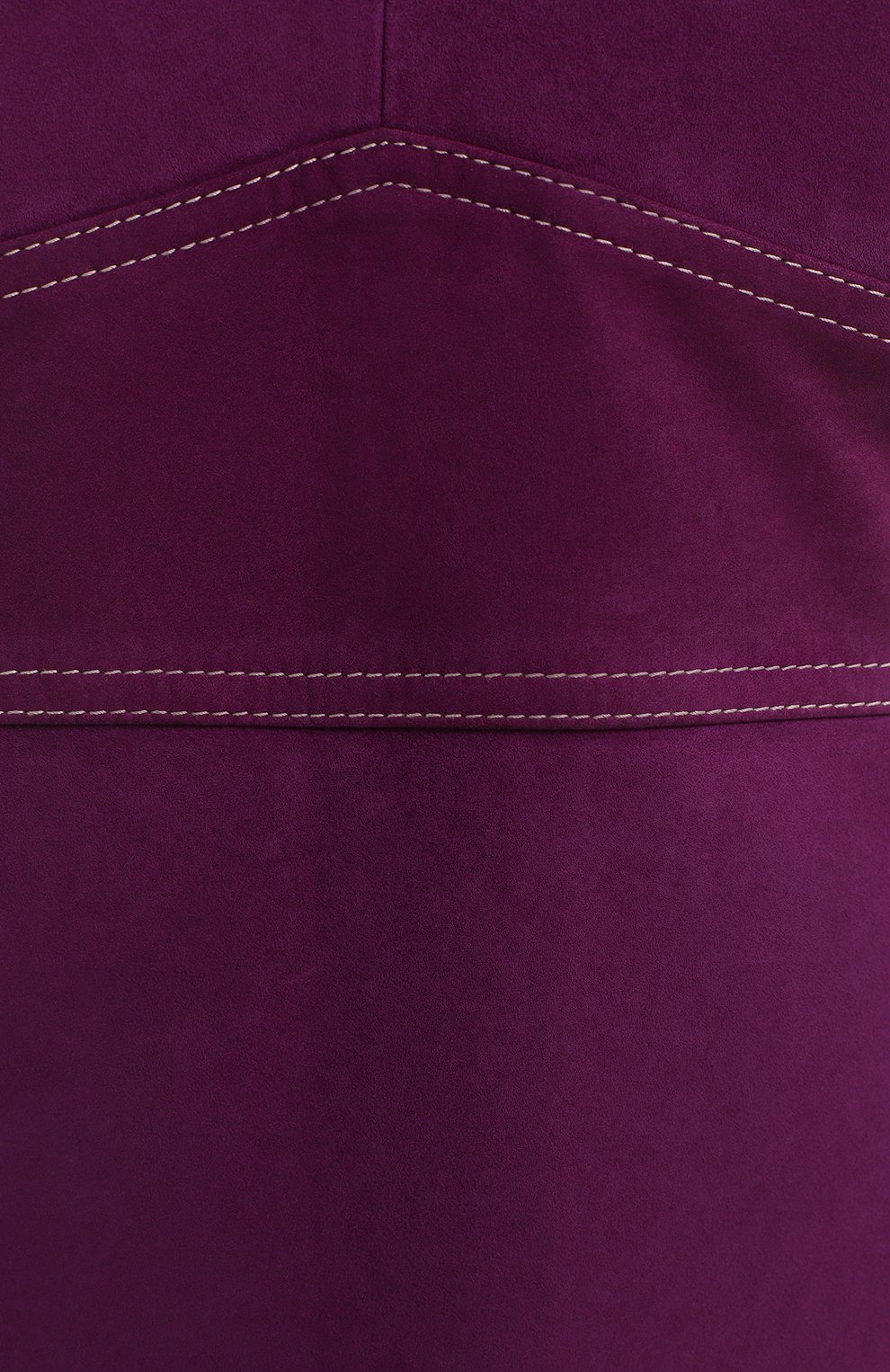 Замшевое платье | Yves Salomon | Фиолетовый - 3