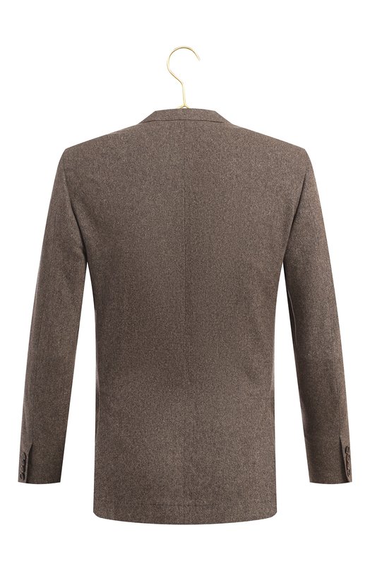 Пиджак из шерсти и шелка | Brunello Cucinelli | Бежевый - 2