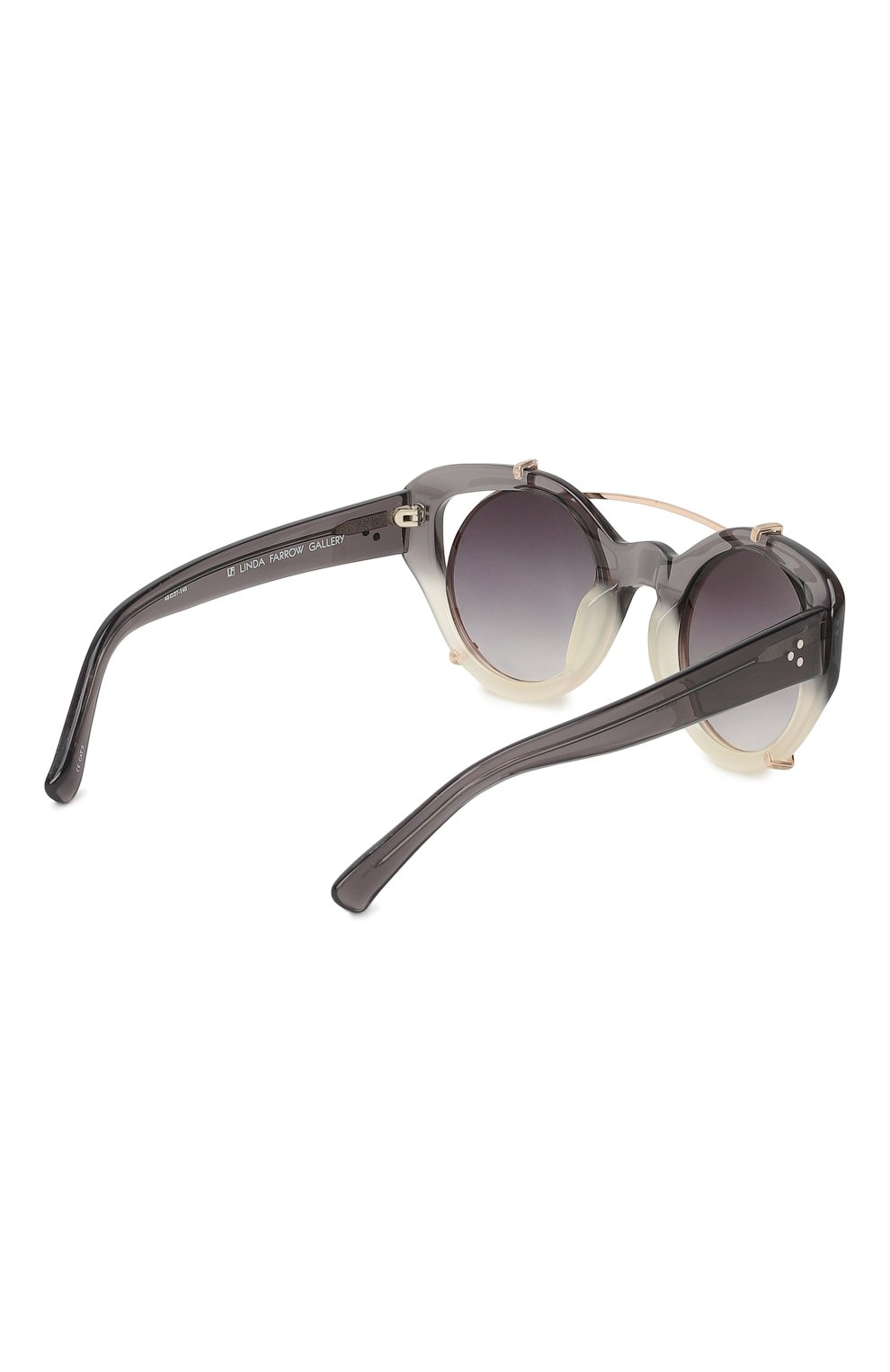 Солнцезащитные очки | Linda Farrow | Серый - 3