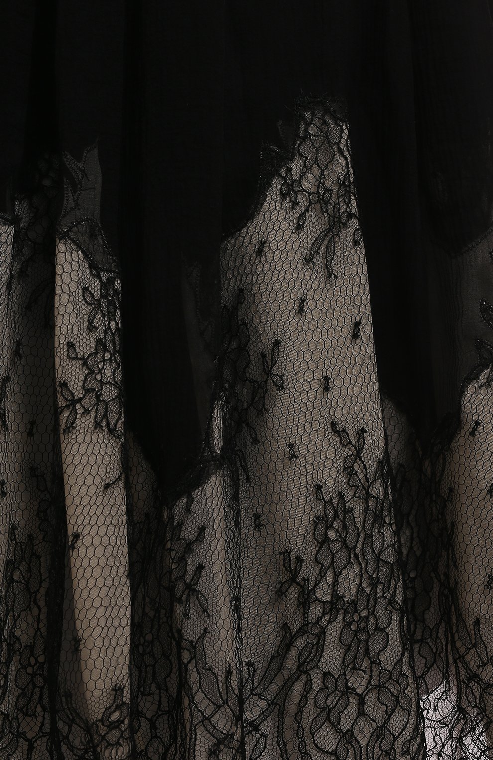 Шелковое платье | Alexander McQueen | Чёрный - 3