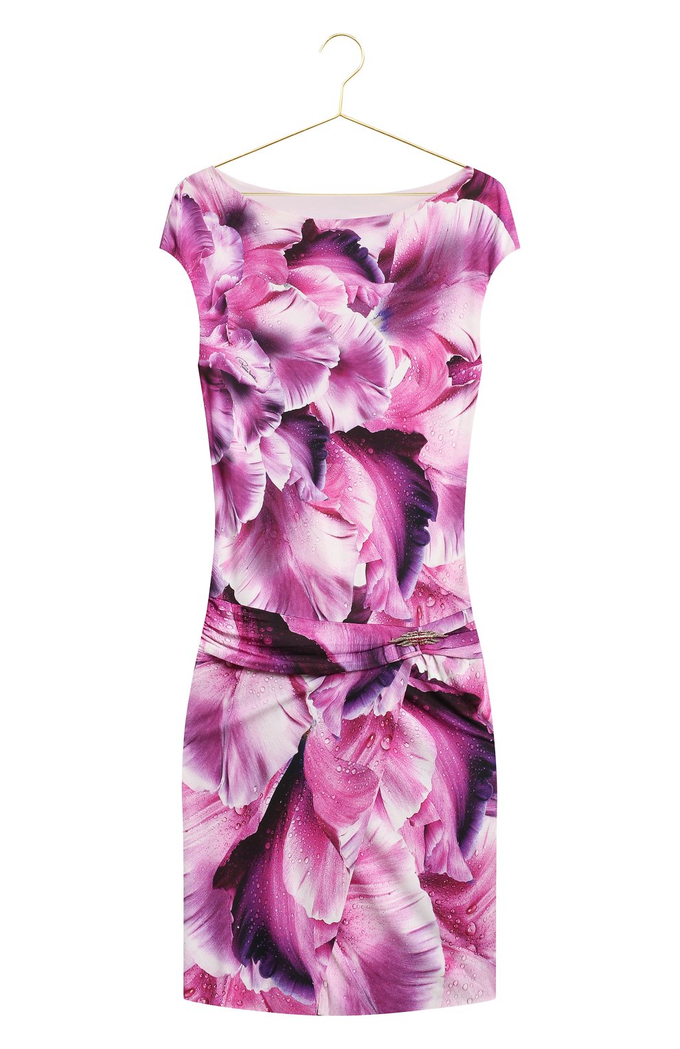 Платье из вискозы | Roberto Cavalli | Розовый - 1