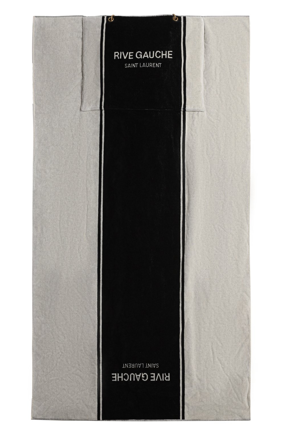 Сумка Rive Gauche Towel | Saint Laurent | Чёрно-белый - 12