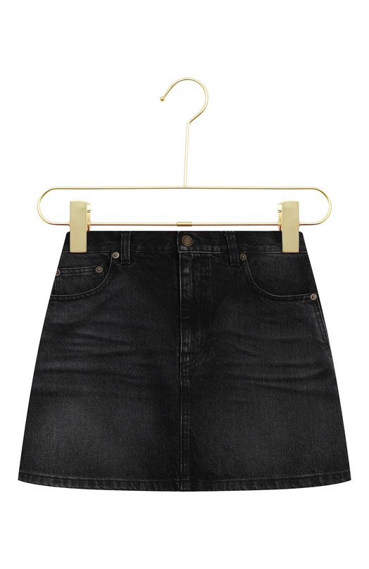 Джинсовая юбка | Saint Laurent | Чёрный - 1