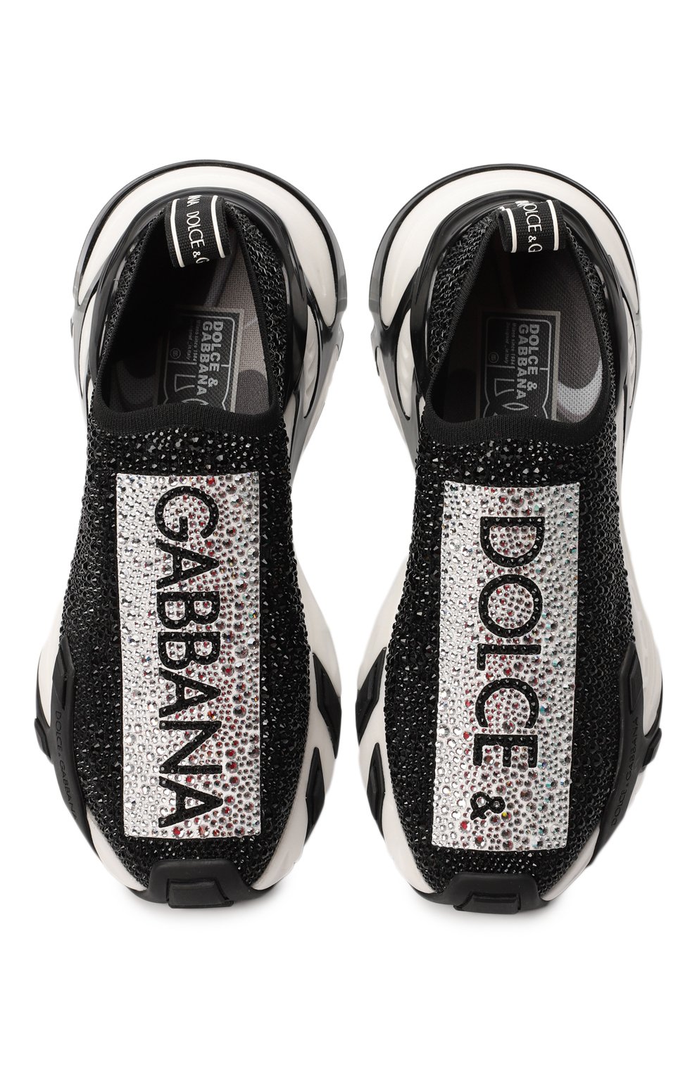 Кроссовки Sorrento | Dolce & Gabbana | Чёрно-белый - 2