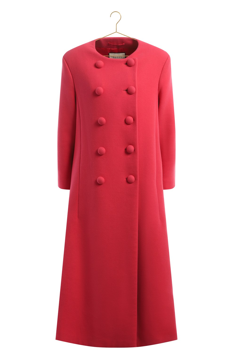 Шерстяное пальто | Gucci | Розовый - 1