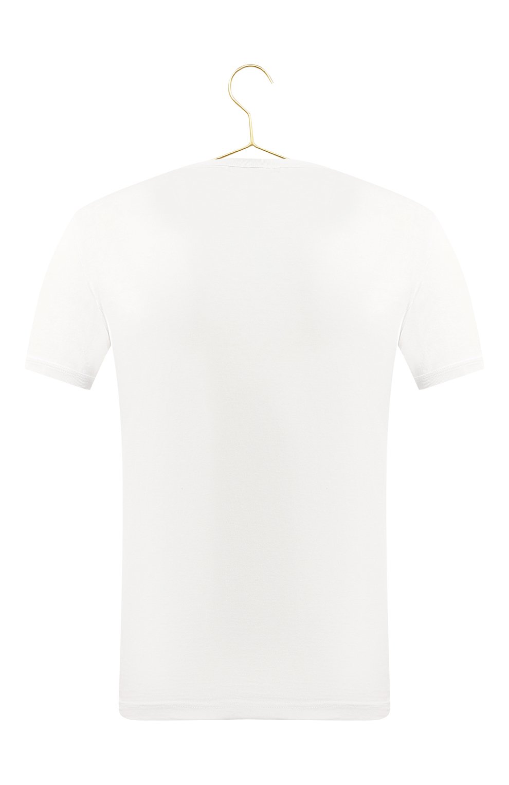 Хлопковая футболка | Dolce & Gabbana | Белый - 2