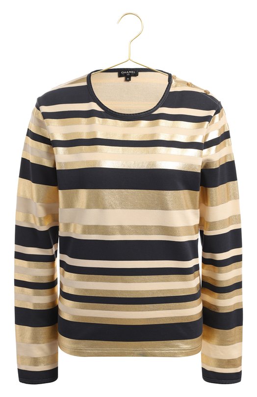 Хлопковый пуловер | Chanel | Разноцветный - 1
