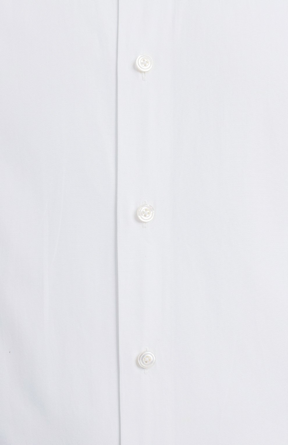 Хлопковая рубашка | Tom Ford | Белый - 3