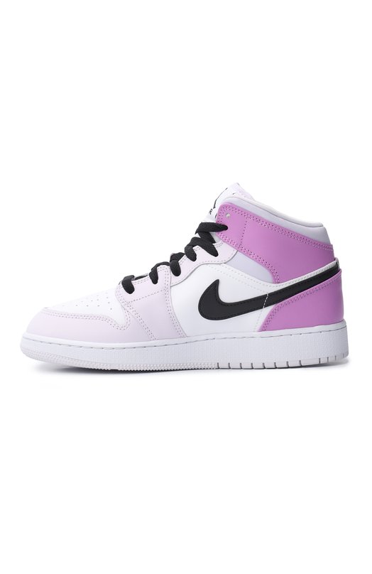 Кеды Air Jordan 1 Mid Barely Grape | Nike | Фиолетовый - 6