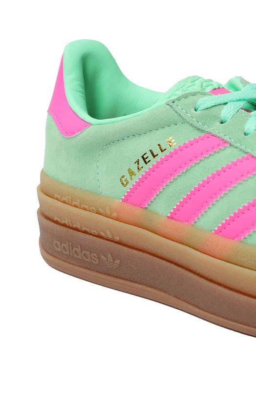 Кеды Gazelle Bold Pulse Mint Pink | adidas | Зелёный - 9