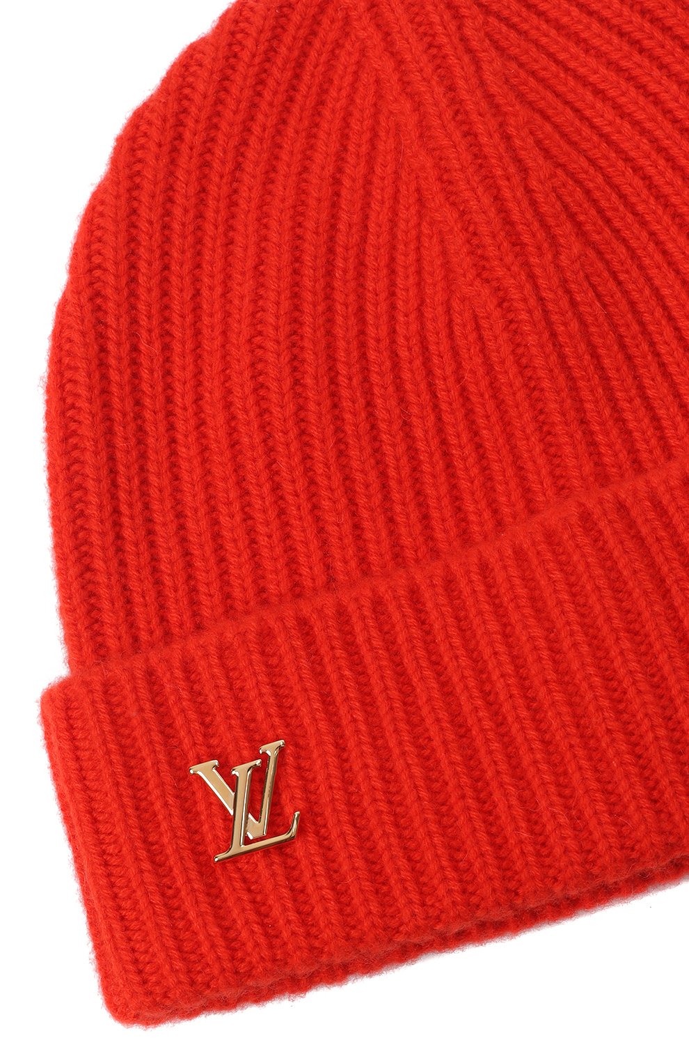 Кашемировая шапка LV Spark | Louis Vuitton | Оранжевый - 3