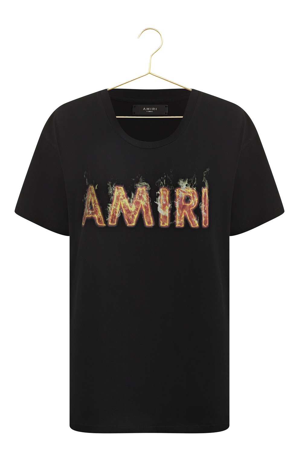 Хлопковая футболка | Amiri | Чёрный - 1